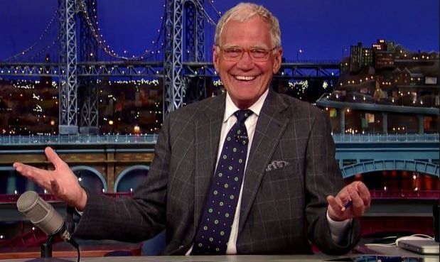 O apresentador David Letterman (Foto: CBS)