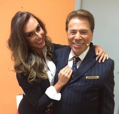 Nicole Bahls e Silvio Santos (Foto: Reprodução/Instagram)