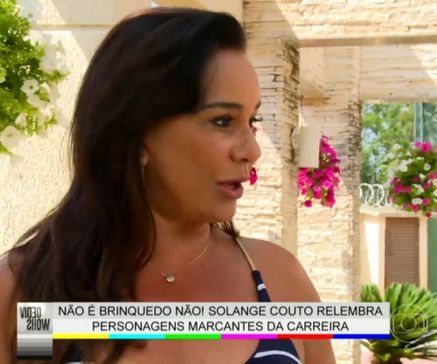 A atriz Solange Couto (Foto: Reprodução/TV Globo)