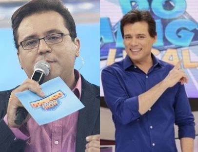 Fotos: Record e SBT