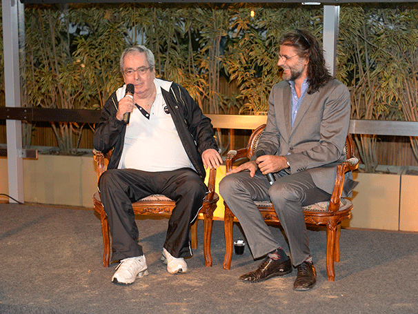 Benedito e Luiz Fernando. Foto: Divulgação/Globo