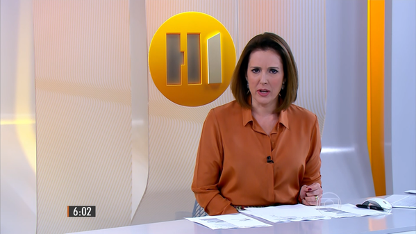 Renata Capucci em edição especial do Hora Um (Foto: Reprodução/TV Globo)