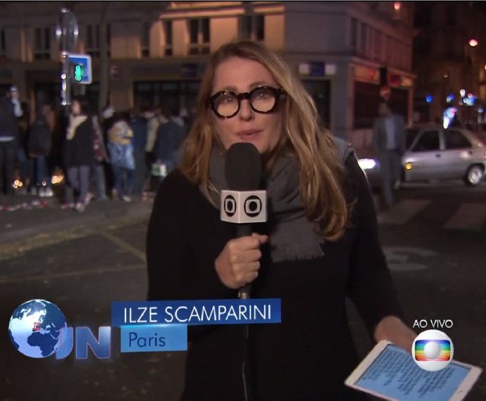 A correspondente Ilze Scamparini (Foto: Reprodução/TV Globo)