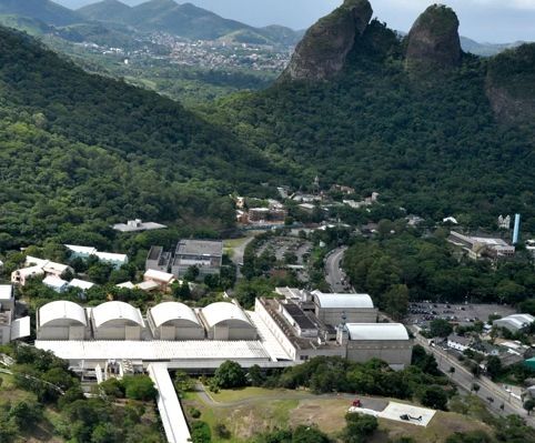 Vista aérea do Projac. Foto: Divulgação