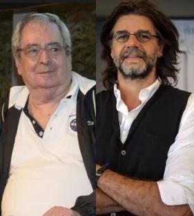 Benedito e Luiz Fernando. Foto: Globo