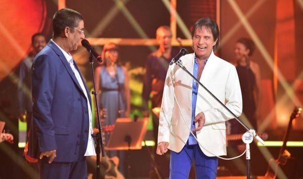 Roberto Carlos e Zeca Pagodinho. Foto: Globo/ Mauricio Fidalgo