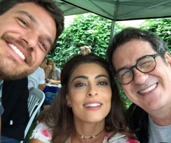 Emílio Dantas, Juliana Paes e João Camargo. Foto: Divulgação