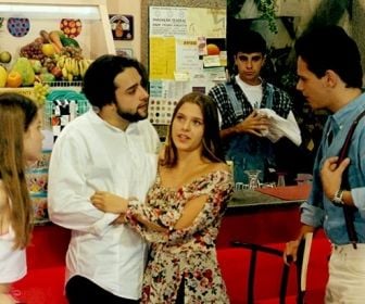 Parte do elenco de Malhação em 95. Foto: Divulgação/Globo