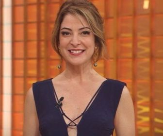 A apresentadora Ana Paula Padrão. Foto: Band