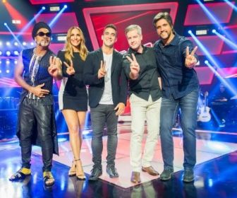 O time do The Voice Kids. Foto: Globo