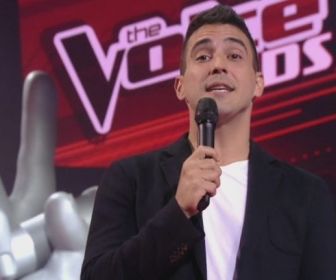 André Marques apresenta o The Voice Kids/Globo