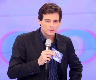 O apresentador Celso Portiolli. Foto: SBT