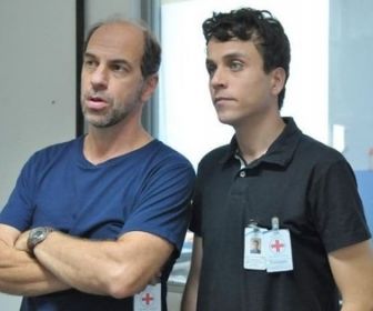 Roberto Bomtempo e Paulo Vilela. Foto: Record TV