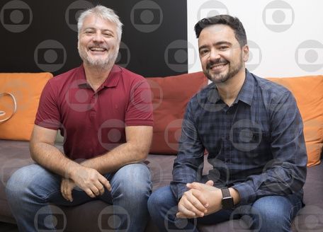 Fred Mayrink e Daniel Ortiz. Foto: Divulgação/TV Globo