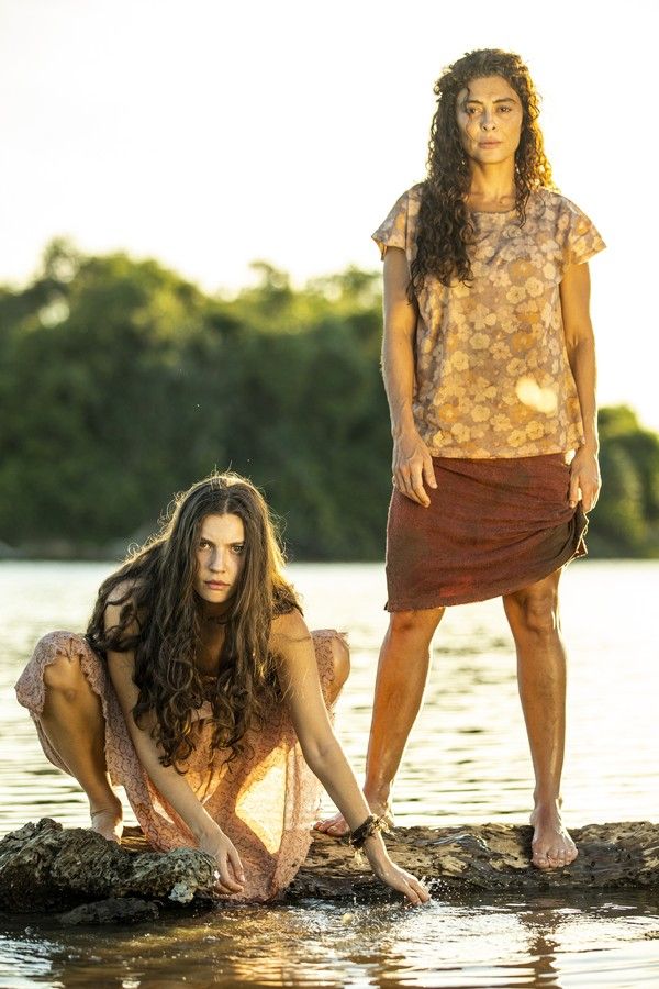 Juma e Maria Marruá em 'Pantanal' - Foto: Globo
