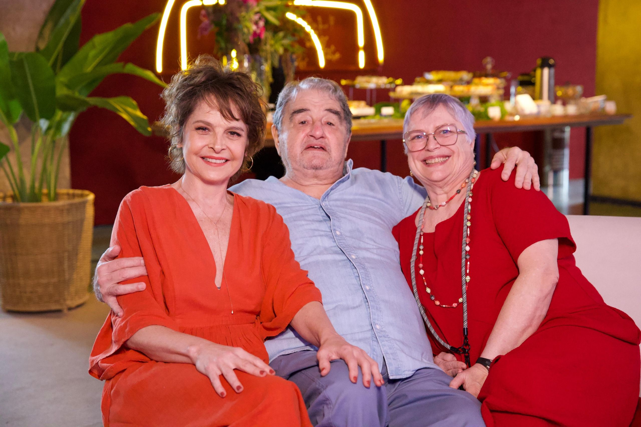 Drica Moraes, Cristina Mullins e Otávio Augusto. Crédito: Globo - Manoella Mello