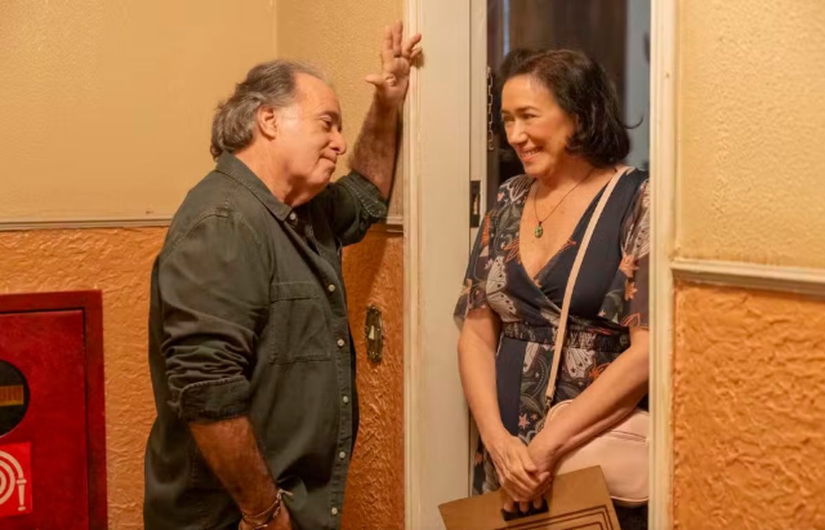 Antenor (Tony Ramos) e Laurita (Lilia Cabral). Foto: Globo/ Fábio Rocha