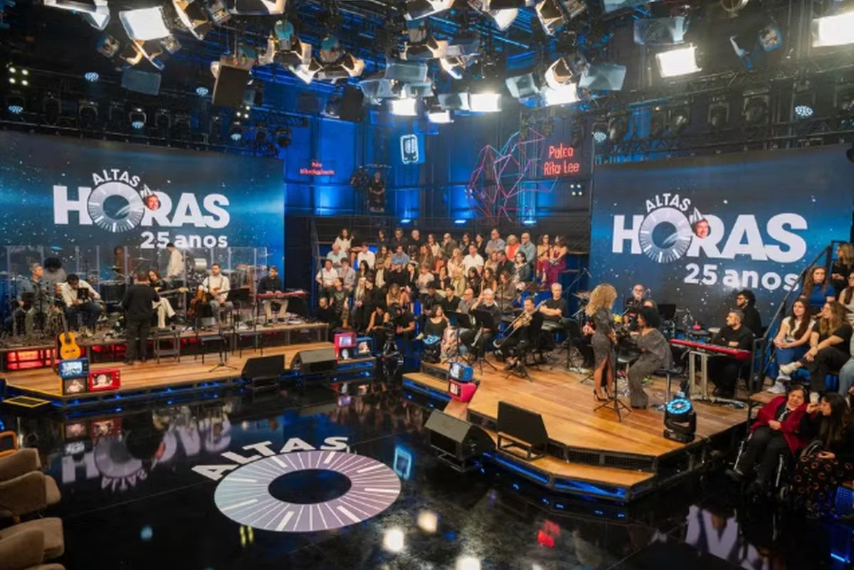 Altas Horas especial 25 anos. Foto: TV Globo/Bob Paulino