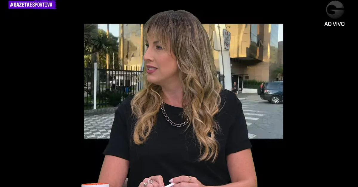 Erro no chorma key do Gazeta Esportiva. Foto: Reprodução/TV Gazeta