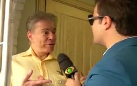 Silvio Santos se irrita e solta palavrão no "Pânico da Band"